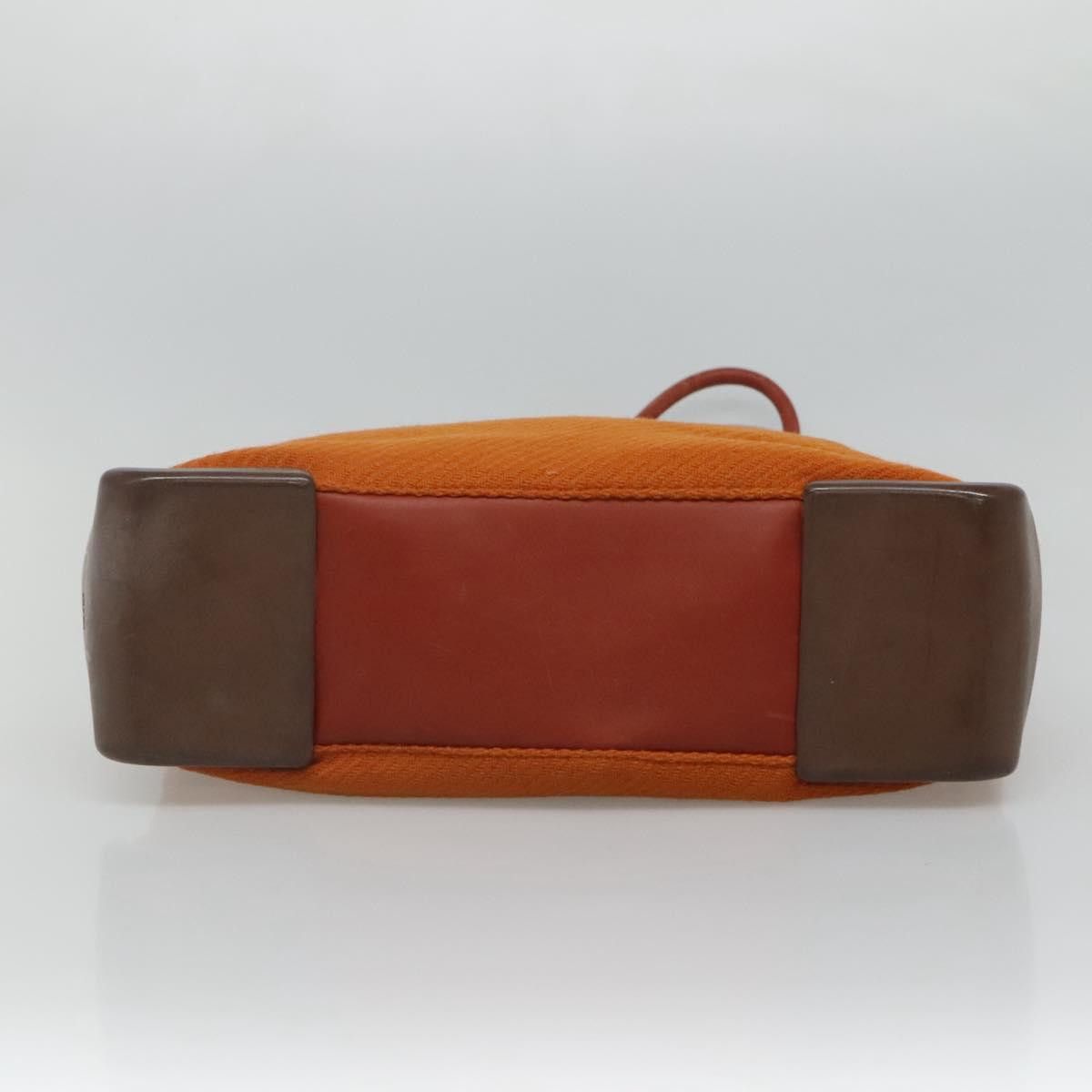 Prada Orange Cotton Tote Bag (Pre-Owned) Size ONE SIZE - 8 Thumbnail