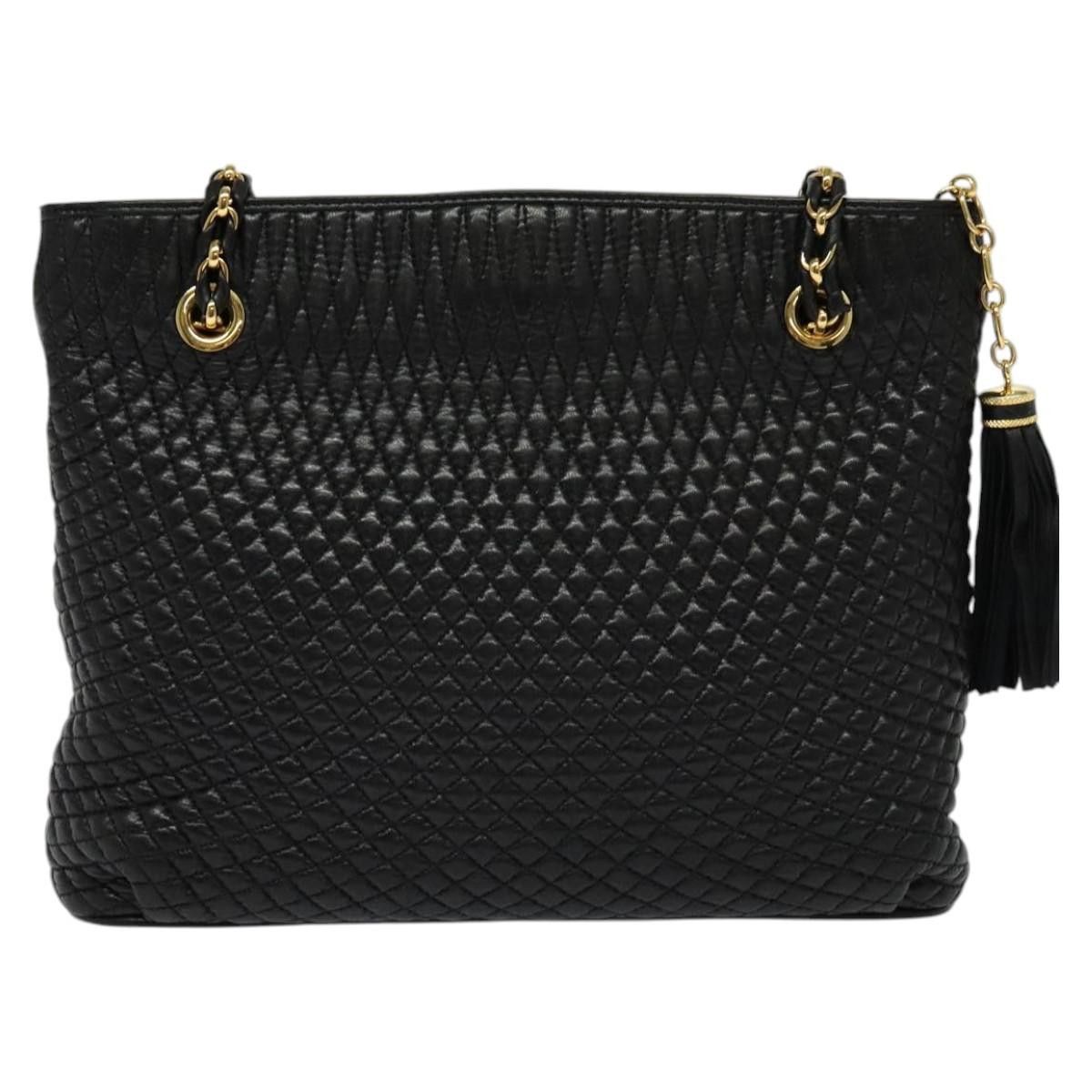Bally Black Leather Shoulder Bag (Pre-Owned) Size ONE SIZE - 2 Thumbnail