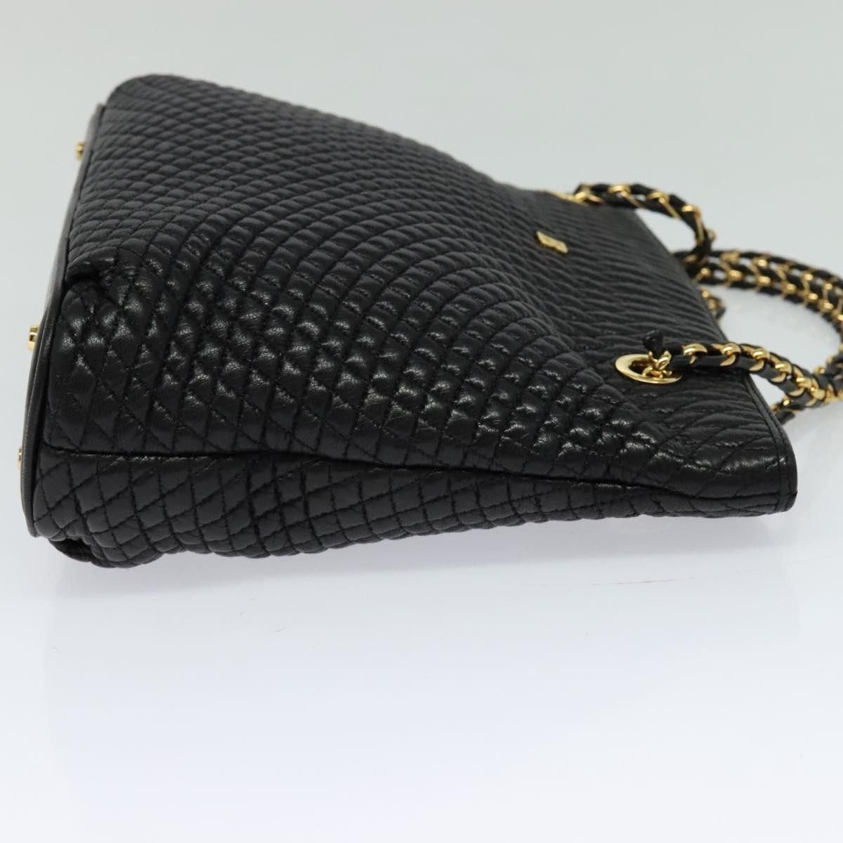 Bally Black Leather Shoulder Bag (Pre-Owned) Size ONE SIZE - 4 Thumbnail