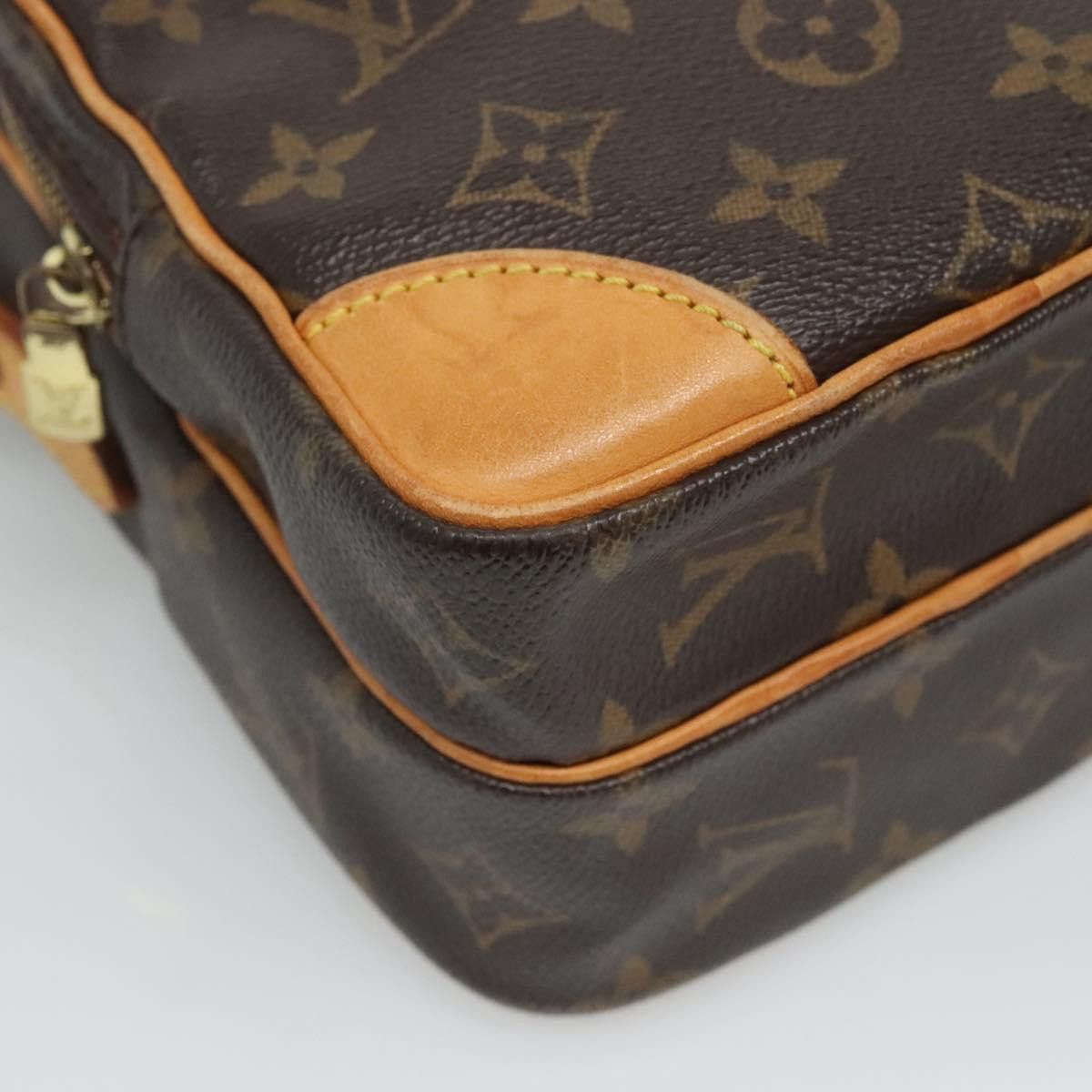 Louis Vuitton Amazon Brown Canvas Shoulder Bag (Pre-Owned) Size ONE SIZE - 8 Thumbnail
