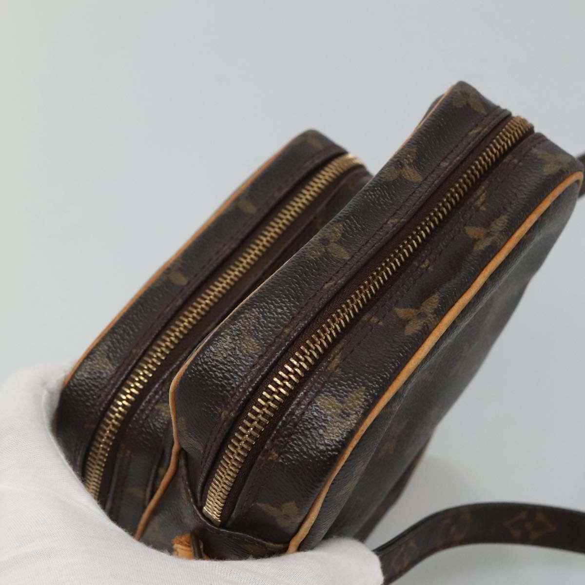 Louis Vuitton Amazon Brown Canvas Shoulder Bag (Pre-Owned) Size ONE SIZE - 11 Thumbnail
