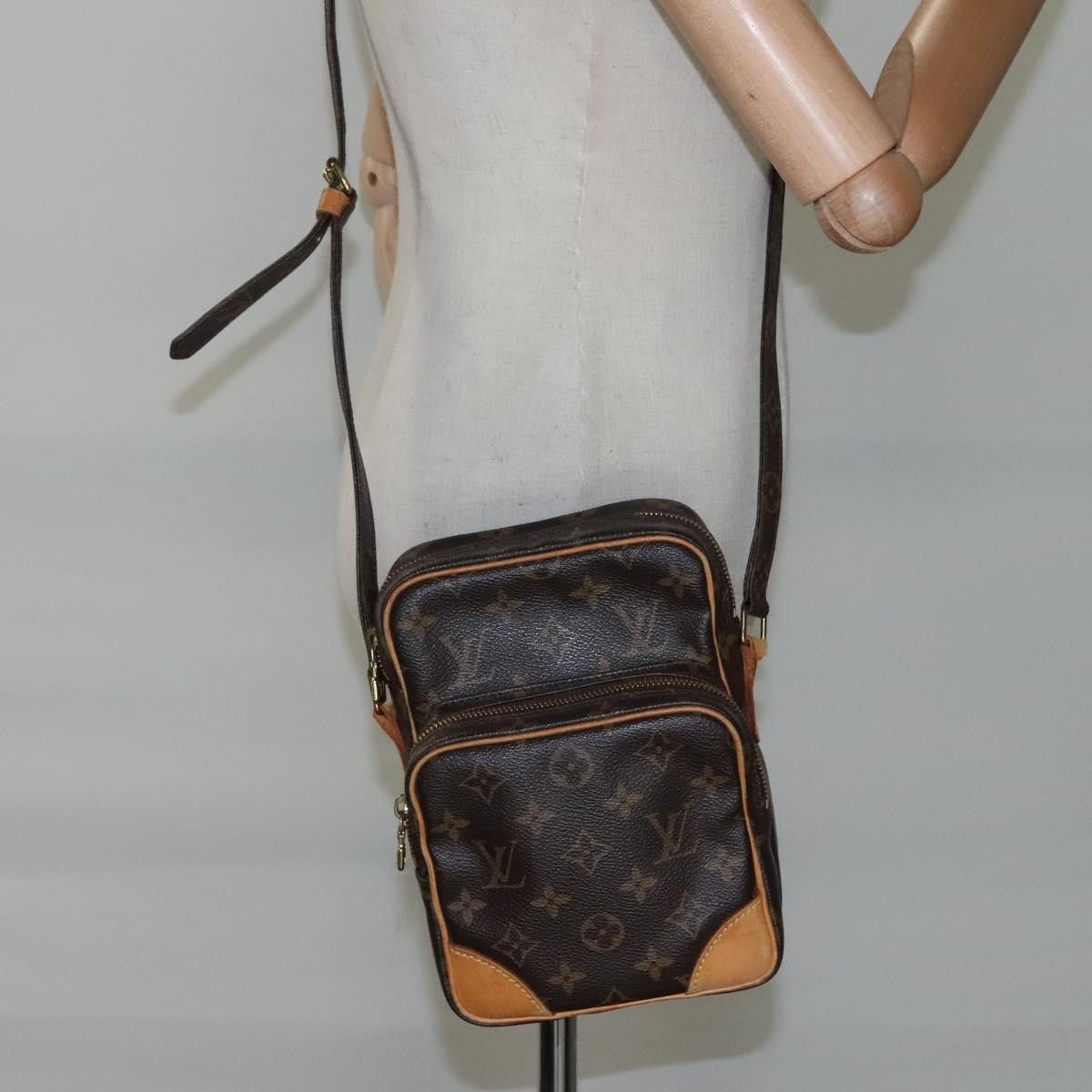Louis Vuitton Amazon Brown Canvas Shoulder Bag (Pre-Owned) Size ONE SIZE - 17 Thumbnail