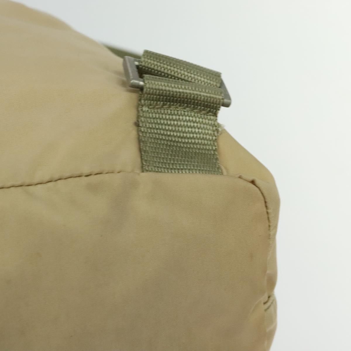 Prada Tessuto Beige Synthetic Backpack Bag (Pre-Owned) Size ONE SIZE - 7 Thumbnail