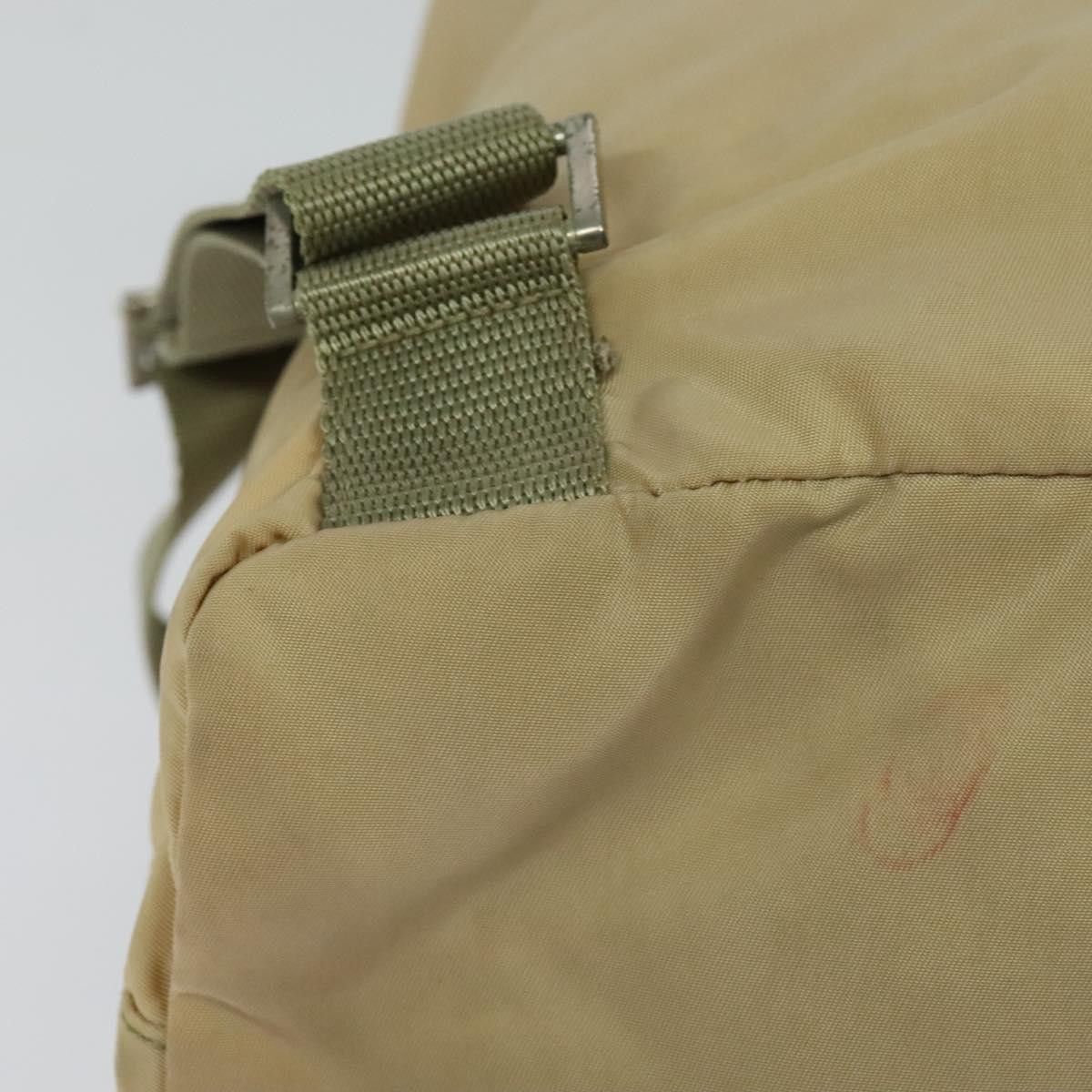 Prada Tessuto Beige Synthetic Backpack Bag (Pre-Owned) Size ONE SIZE - 8 Thumbnail