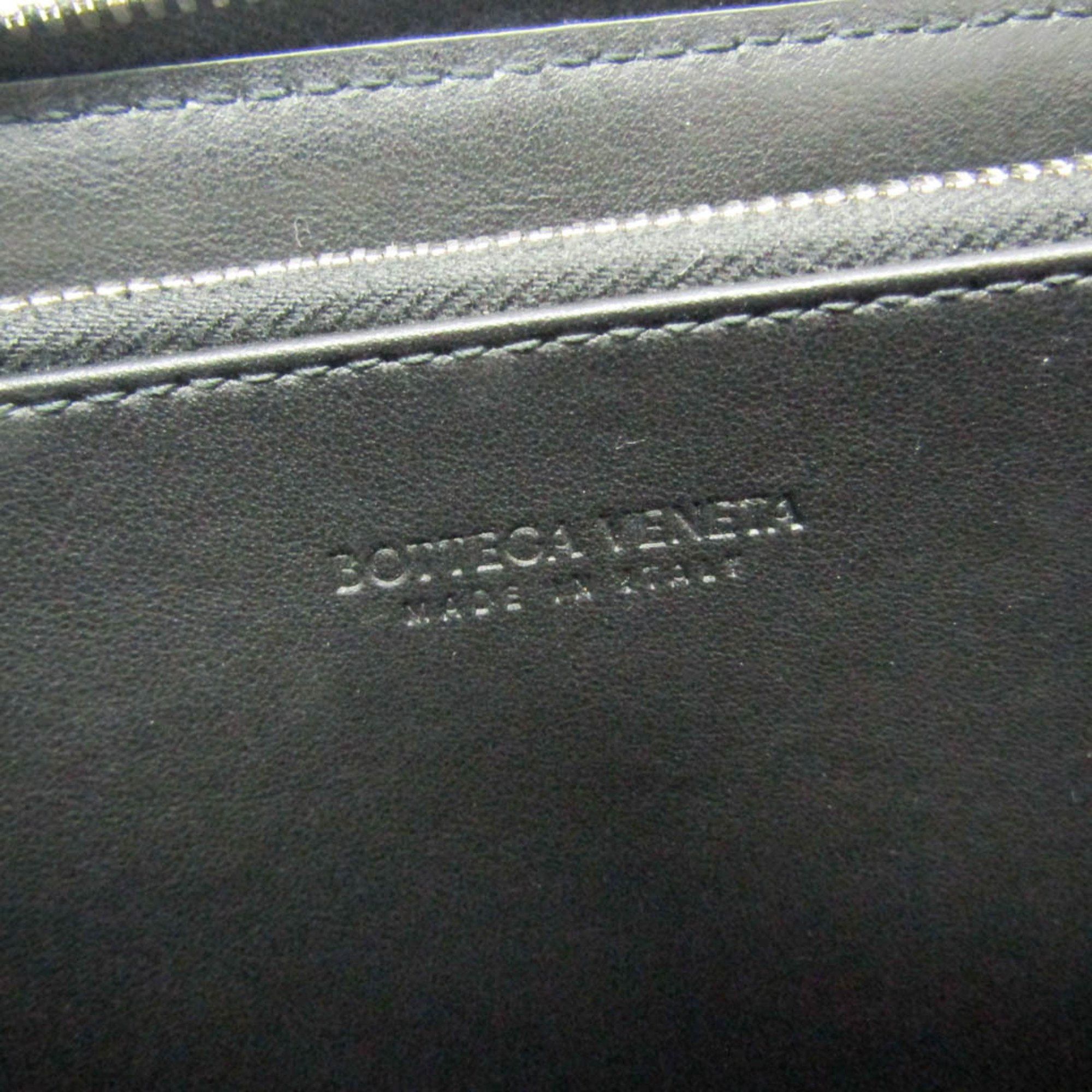Bottega Veneta Intrecciato Black Leather Wallet (Pre-Owned) Size ONE SIZE - 10 Thumbnail