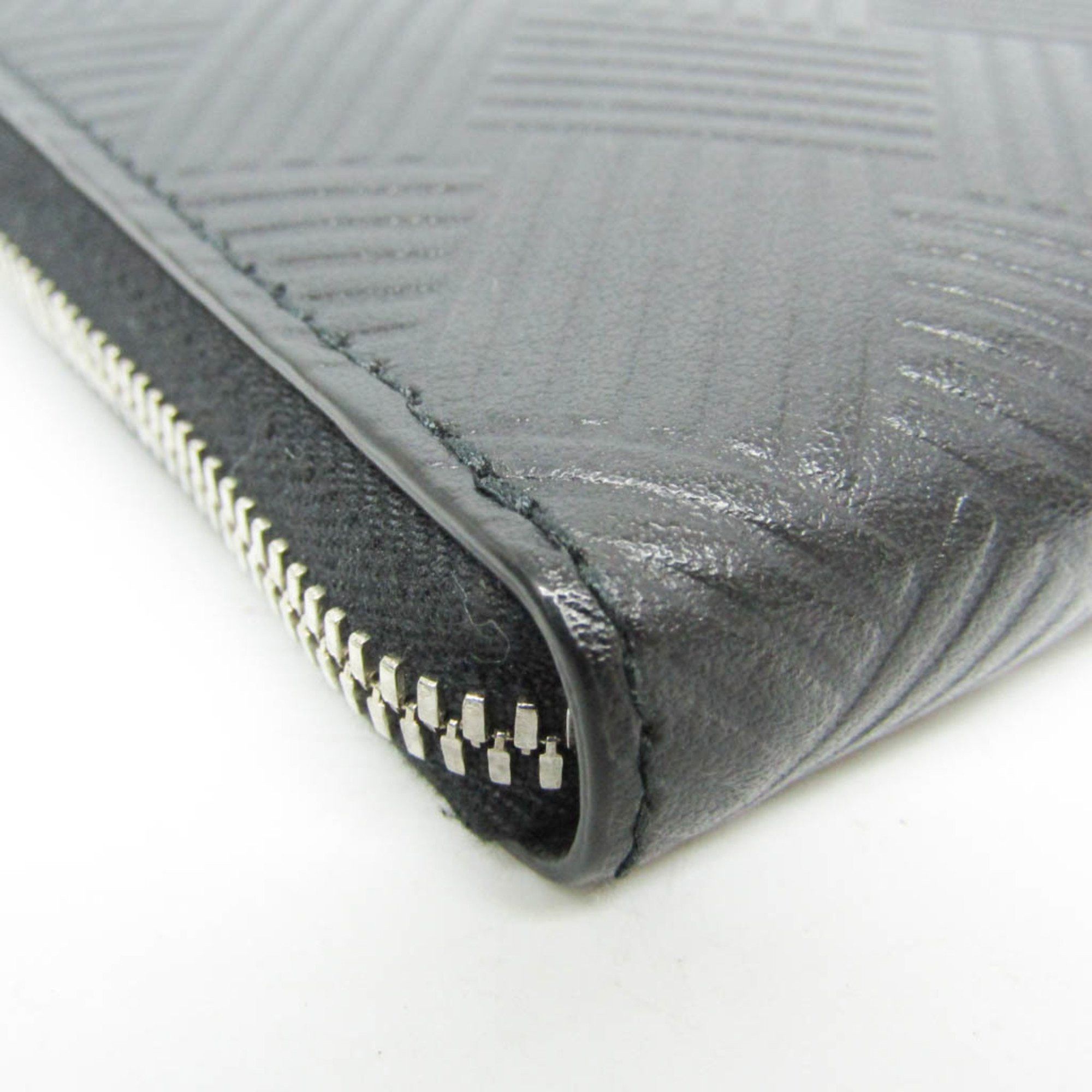 Bottega Veneta Intrecciato Black Leather Wallet (Pre-Owned) Size ONE SIZE - 4 Thumbnail