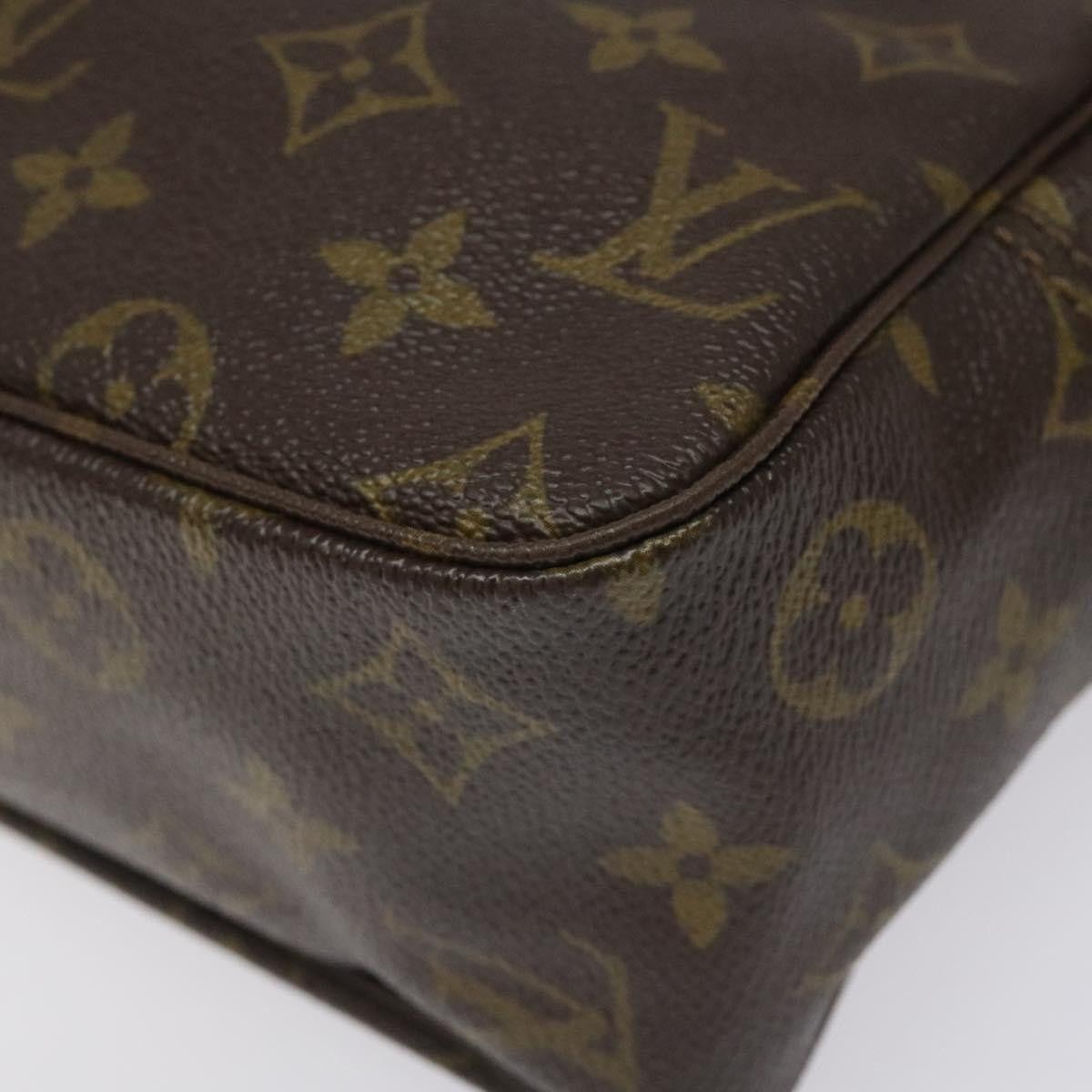 Louis Vuitton Trousse Toilette 28 Brown Canvas Clutch Bag (Pre-Owned) Size ONE SIZE - 8 Thumbnail