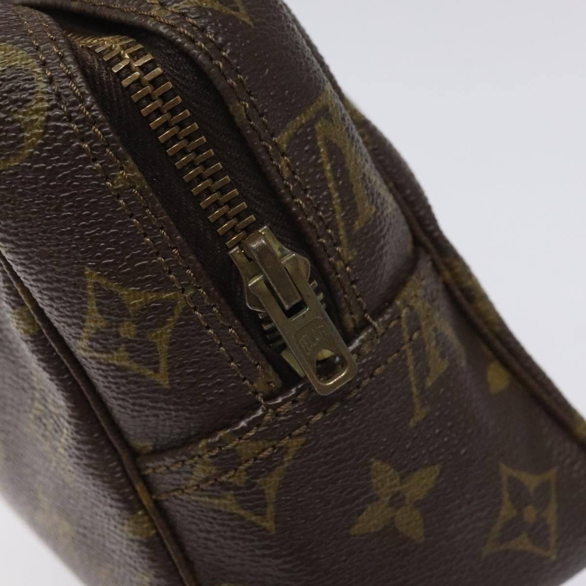 Louis Vuitton Trousse Toilette 28 Brown Canvas Clutch Bag (Pre-Owned) Size ONE SIZE - 11 Thumbnail