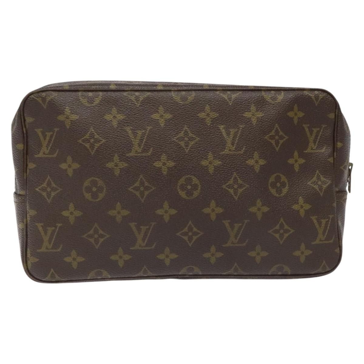 Louis Vuitton Trousse Toilette 28 Brown Canvas Clutch Bag (Pre-Owned) Size ONE SIZE - 2 Thumbnail