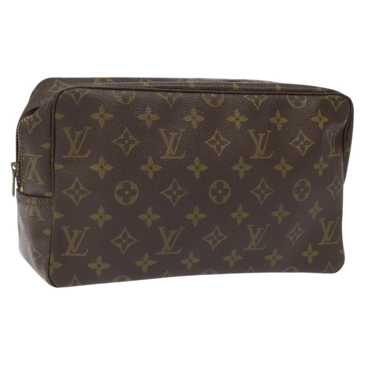 Louis Vuitton Trousse Toilette 28 Brown Canvas Clutch Bag (Pre-Owned) Size ONE SIZE - 17 Thumbnail
