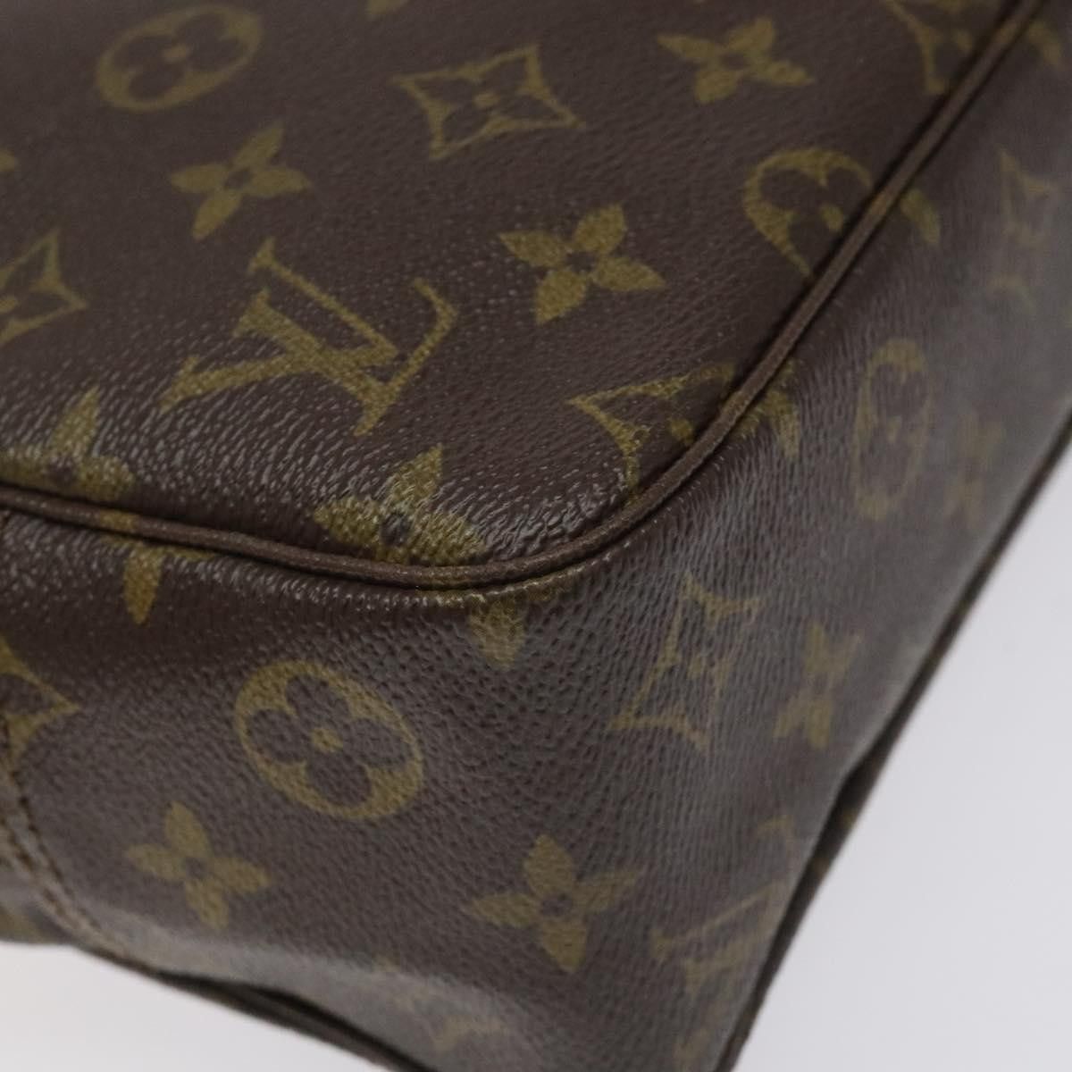 Louis Vuitton Trousse Toilette 28 Brown Canvas Clutch Bag (Pre-Owned) Size ONE SIZE - 9 Thumbnail