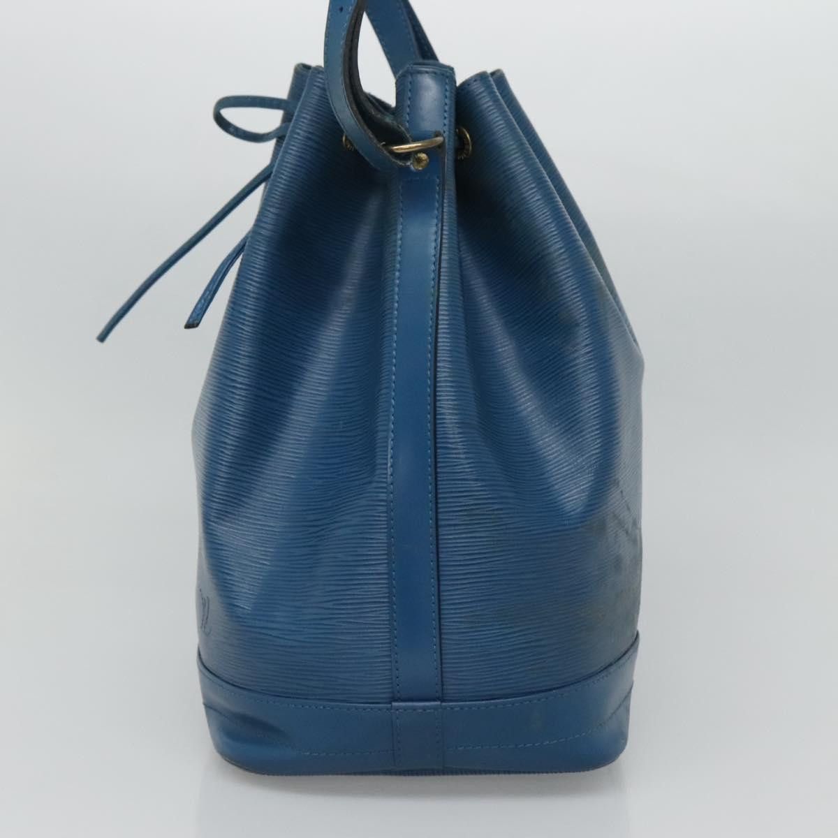 Louis Vuitton Noe Navy Leather Shoulder Bag (Pre-Owned) Size ONE SIZE - 4 Thumbnail