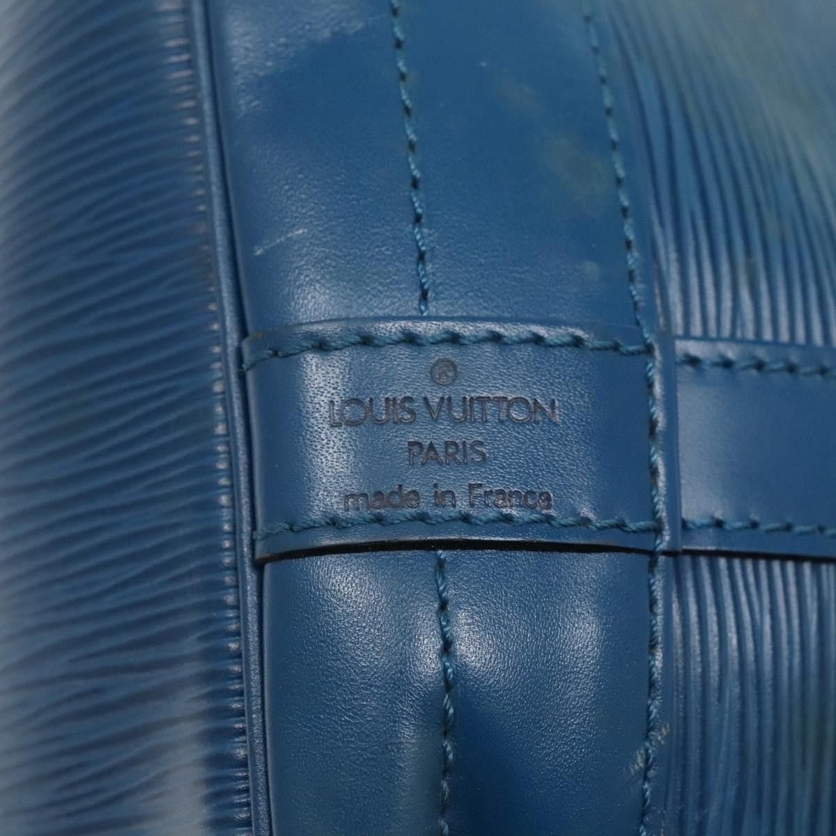 Louis Vuitton Noe Navy Leather Shoulder Bag (Pre-Owned) Size ONE SIZE - 14 Thumbnail