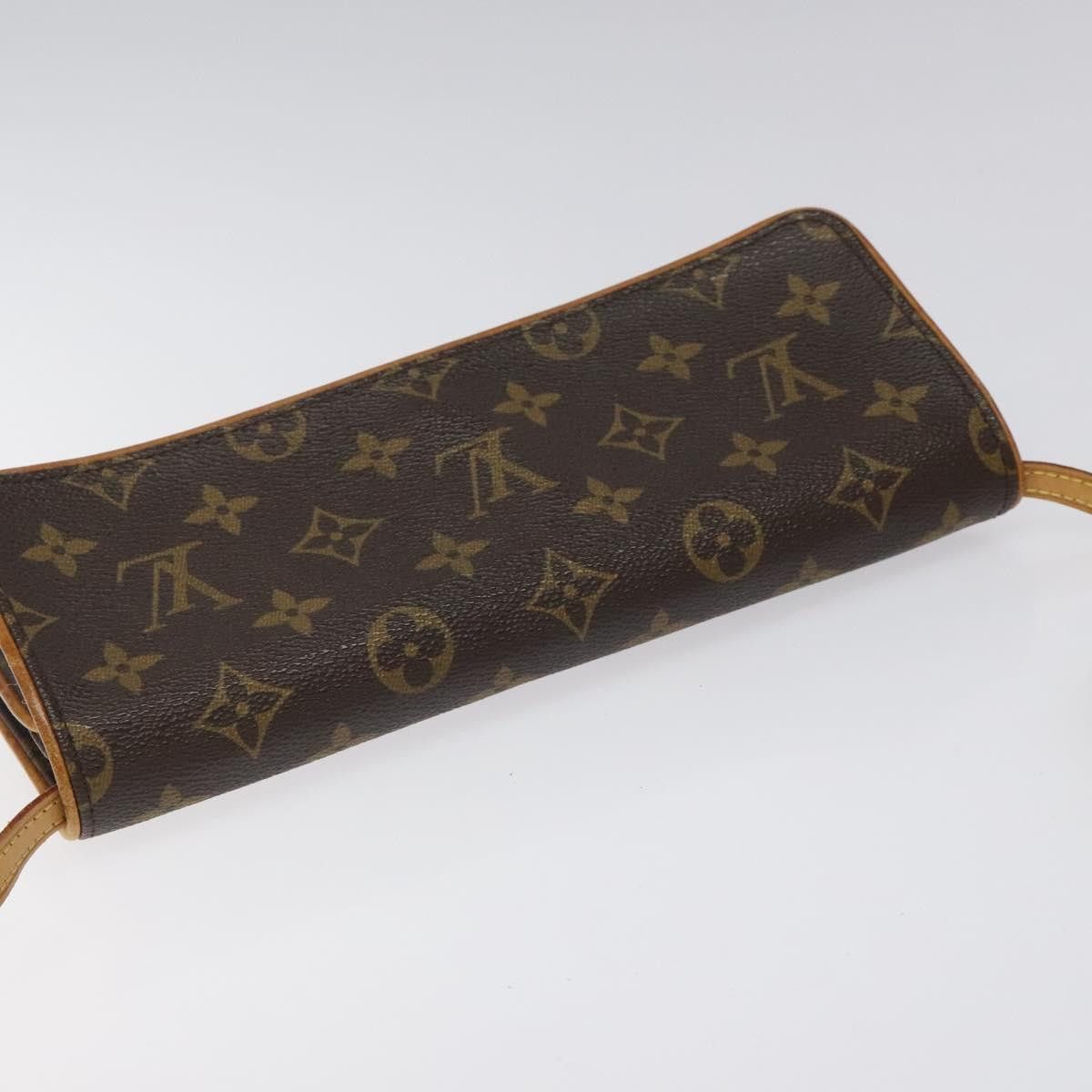 Louis Vuitton Twin Brown Canvas Shoulder Bag (Pre-Owned) Size ONE SIZE - 12 Thumbnail