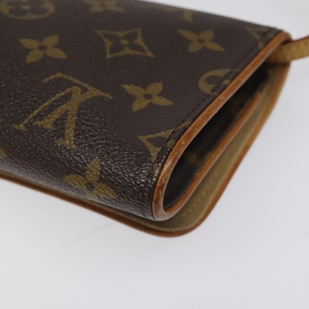 Louis Vuitton Twin Brown Canvas Shoulder Bag (Pre-Owned) Size ONE SIZE - 10 Thumbnail