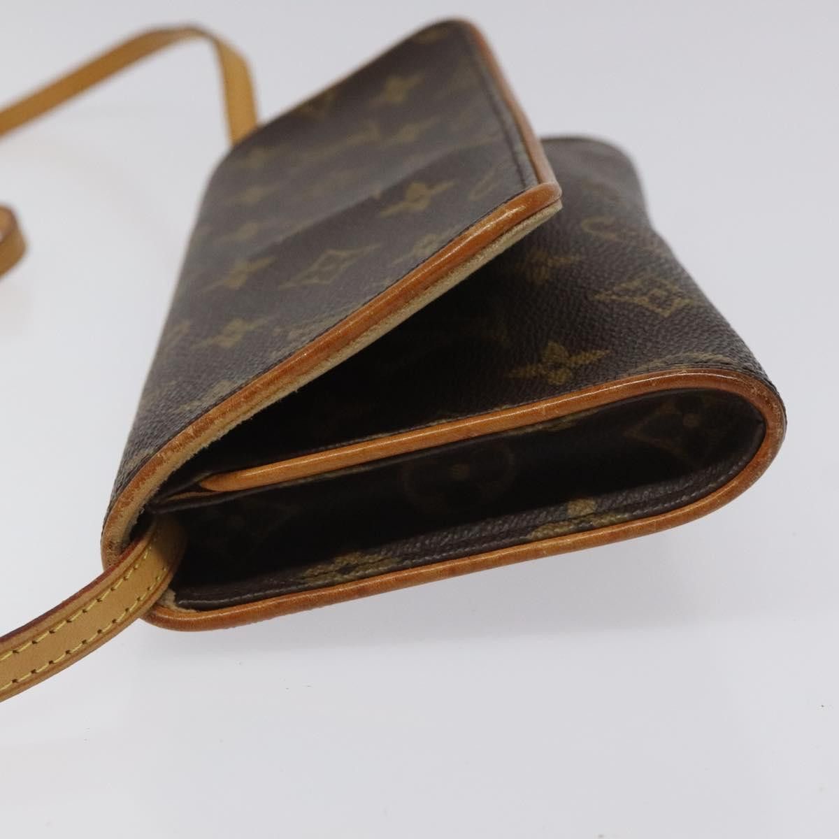 Louis Vuitton Twin Brown Canvas Shoulder Bag (Pre-Owned) Size ONE SIZE - 4 Thumbnail