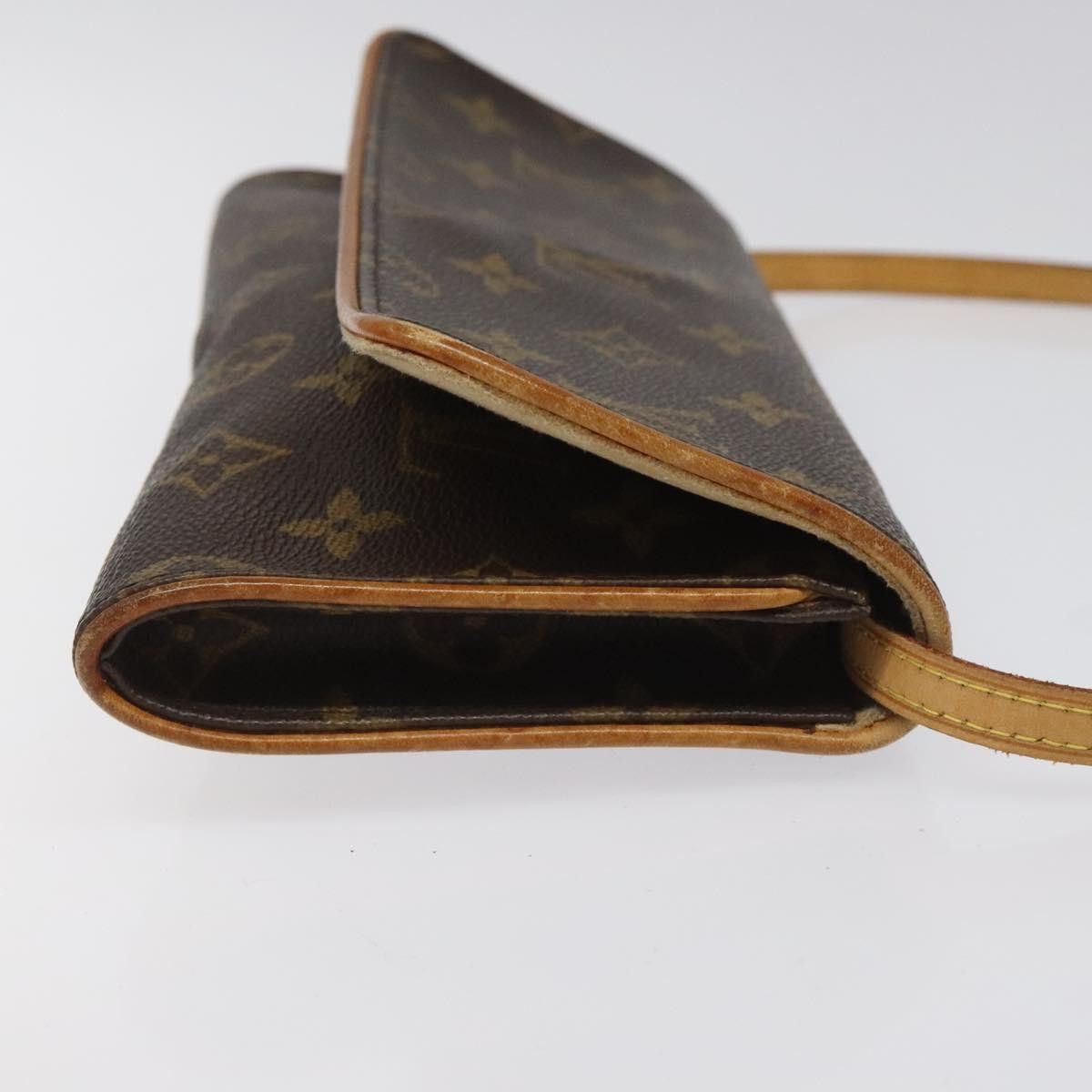Louis Vuitton Twin Brown Canvas Shoulder Bag (Pre-Owned) Size ONE SIZE - 3 Thumbnail