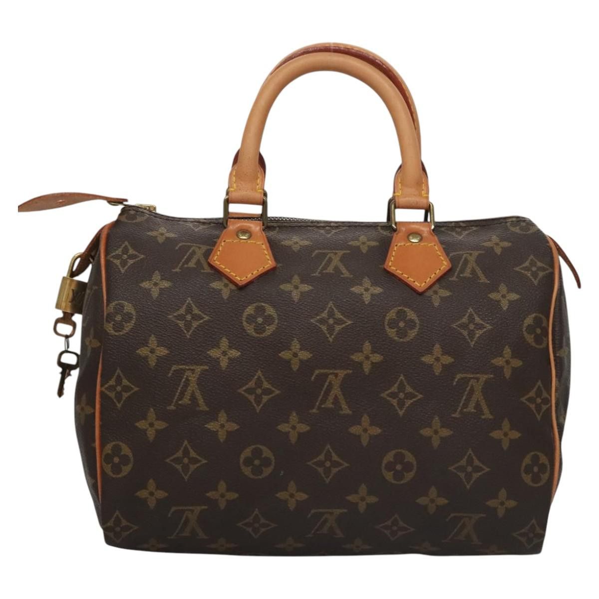 Louis Vuitton Speedy 25 Brown Canvas Handbag (Pre-Owned) Size ONE SIZE - 2 Thumbnail