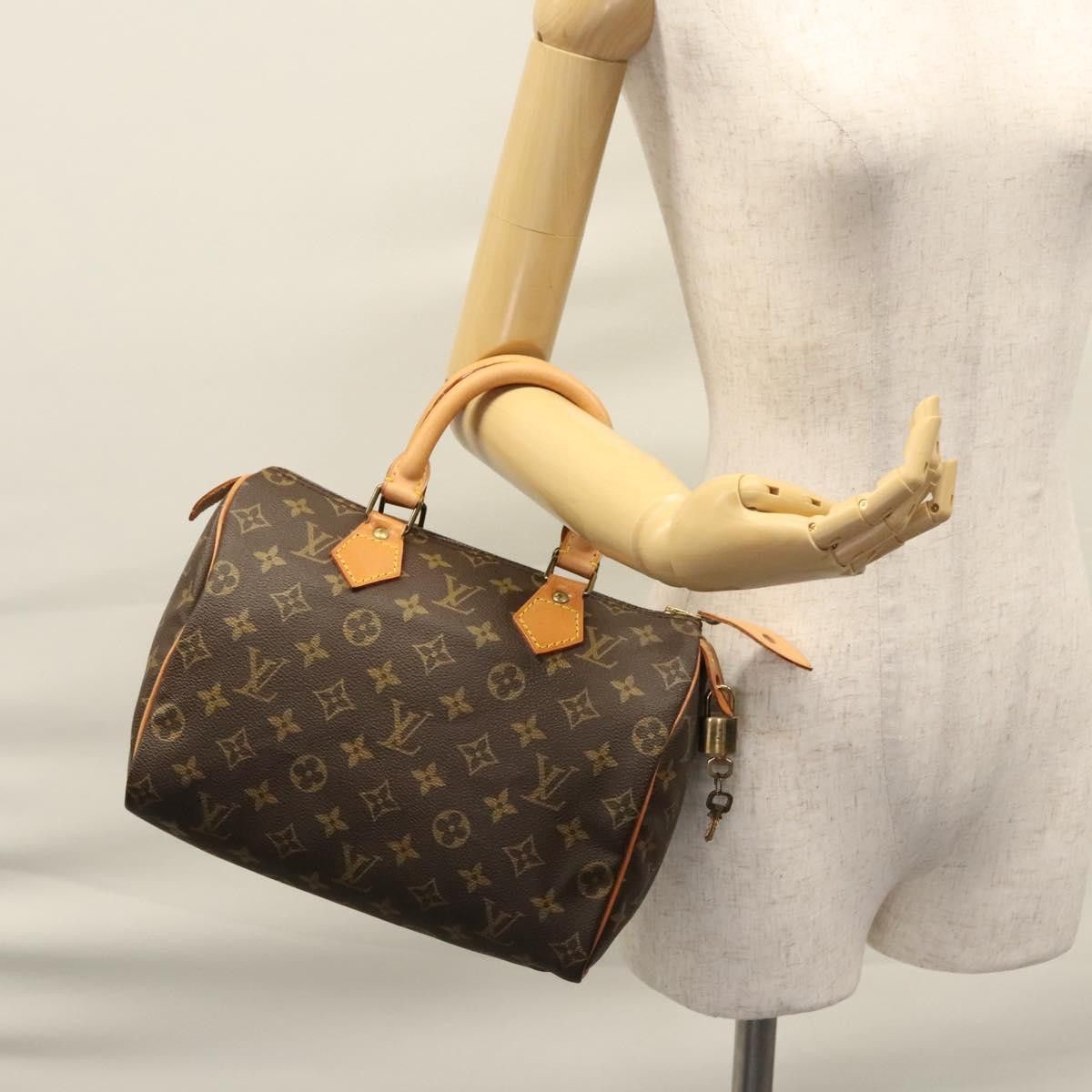 Louis Vuitton Speedy 25 Brown Canvas Handbag (Pre-Owned) Size ONE SIZE - 20 Thumbnail