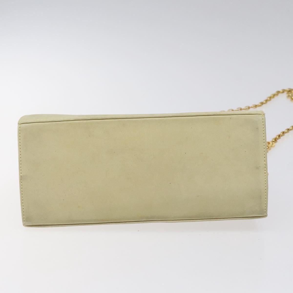 Salvatore Ferragamo Gancini Beige Suede Shoulder Bag (Pre-Owned) Size ONE SIZE - 8 Thumbnail