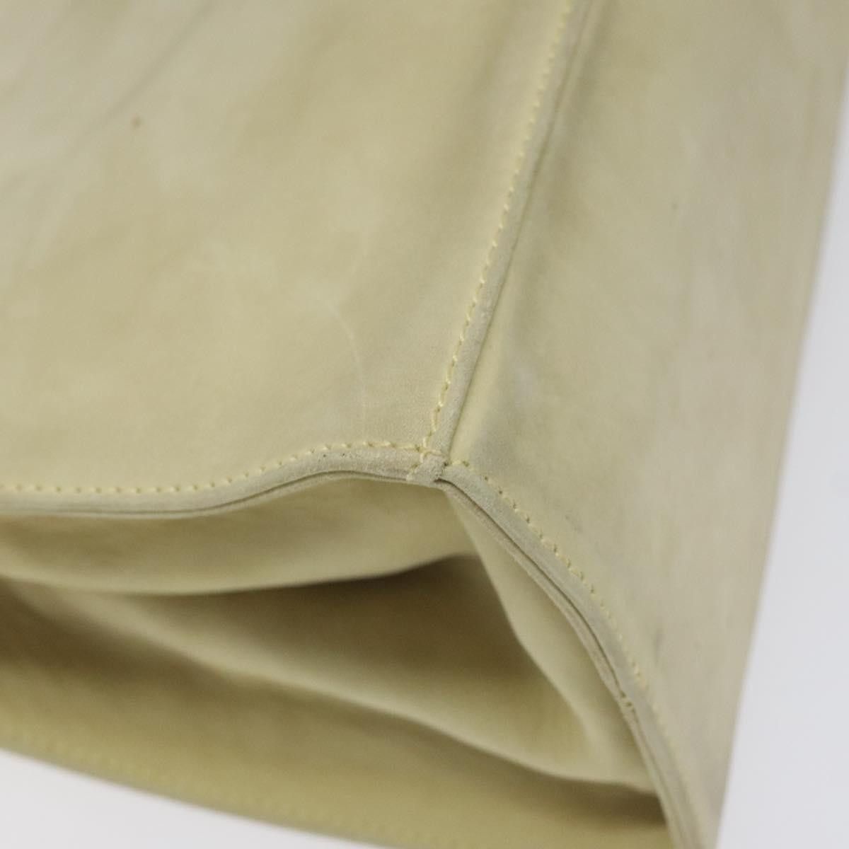 Salvatore Ferragamo Gancini Beige Suede Shoulder Bag (Pre-Owned) Size ONE SIZE - 12 Thumbnail