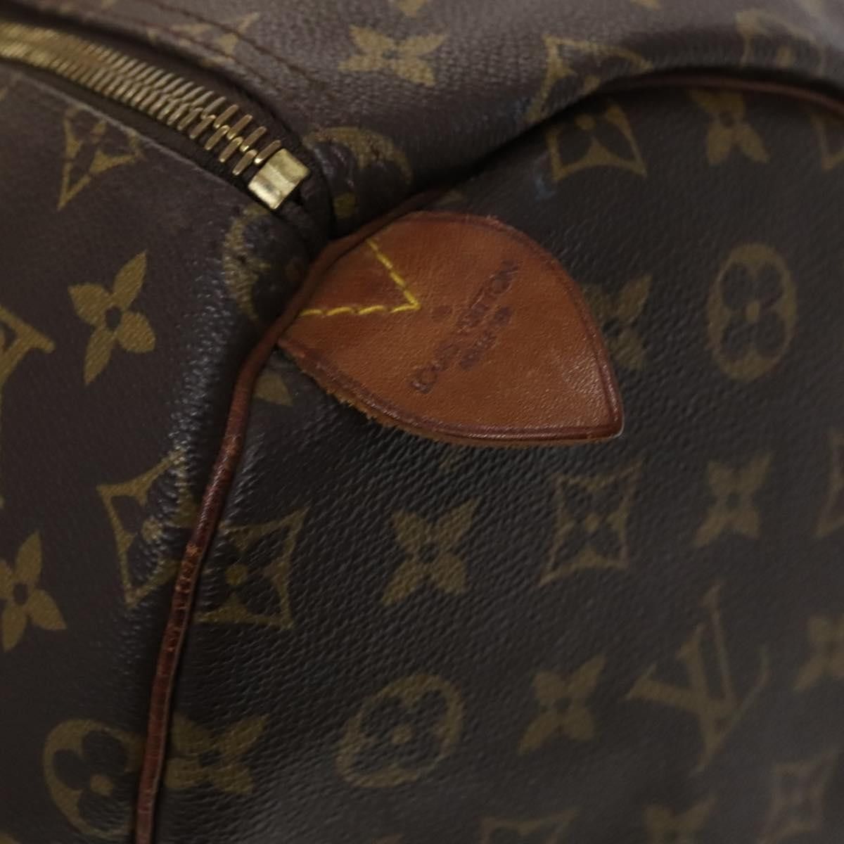 Louis Vuitton Keepall 55 Brown Canvas Travel Bag (Pre-Owned) Size ONE SIZE - 18 Thumbnail