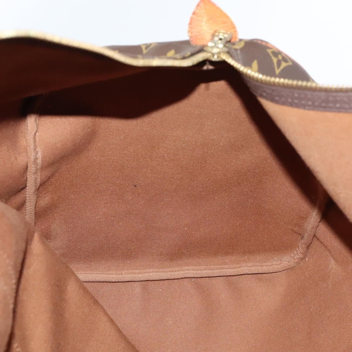 Louis Vuitton Keepall 55 Brown Canvas Travel Bag (Pre-Owned) Size ONE SIZE - 15 Thumbnail