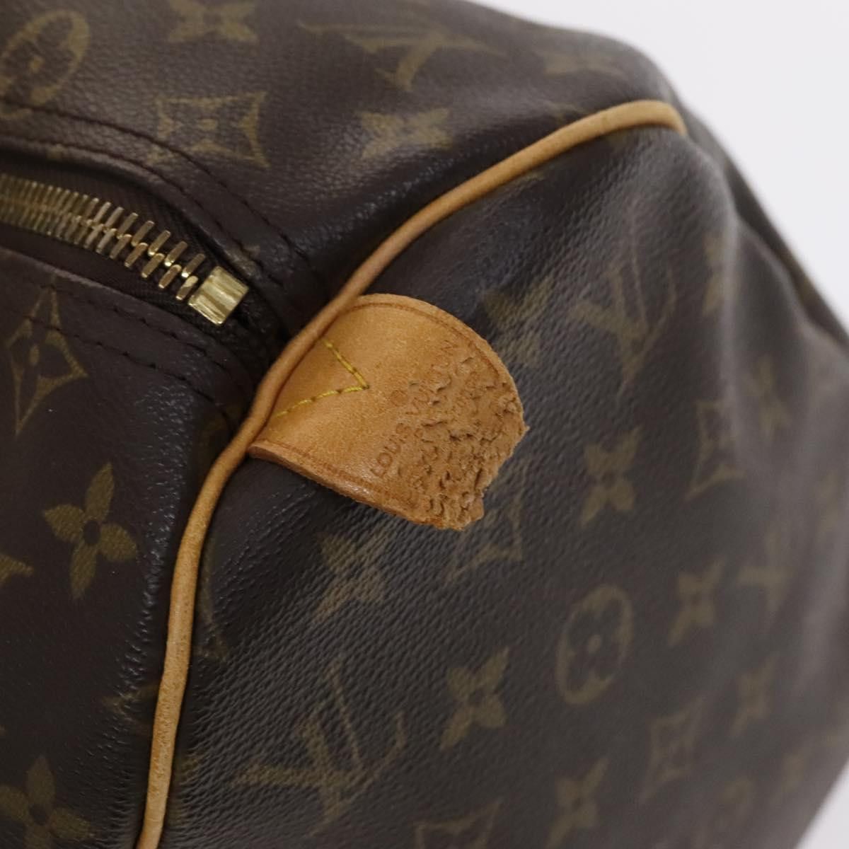 Louis Vuitton Keepall 45 Brown Canvas Travel Bag (Pre-Owned) Size ONE SIZE - 14 Thumbnail