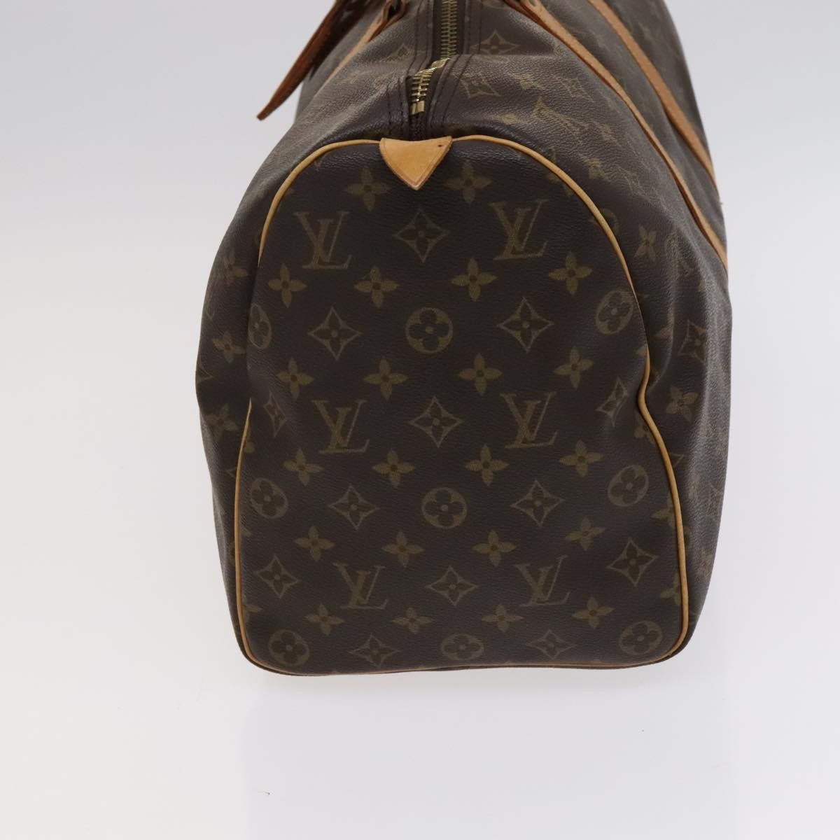 Louis Vuitton Keepall 45 Brown Canvas Travel Bag (Pre-Owned) Size ONE SIZE - 3 Thumbnail