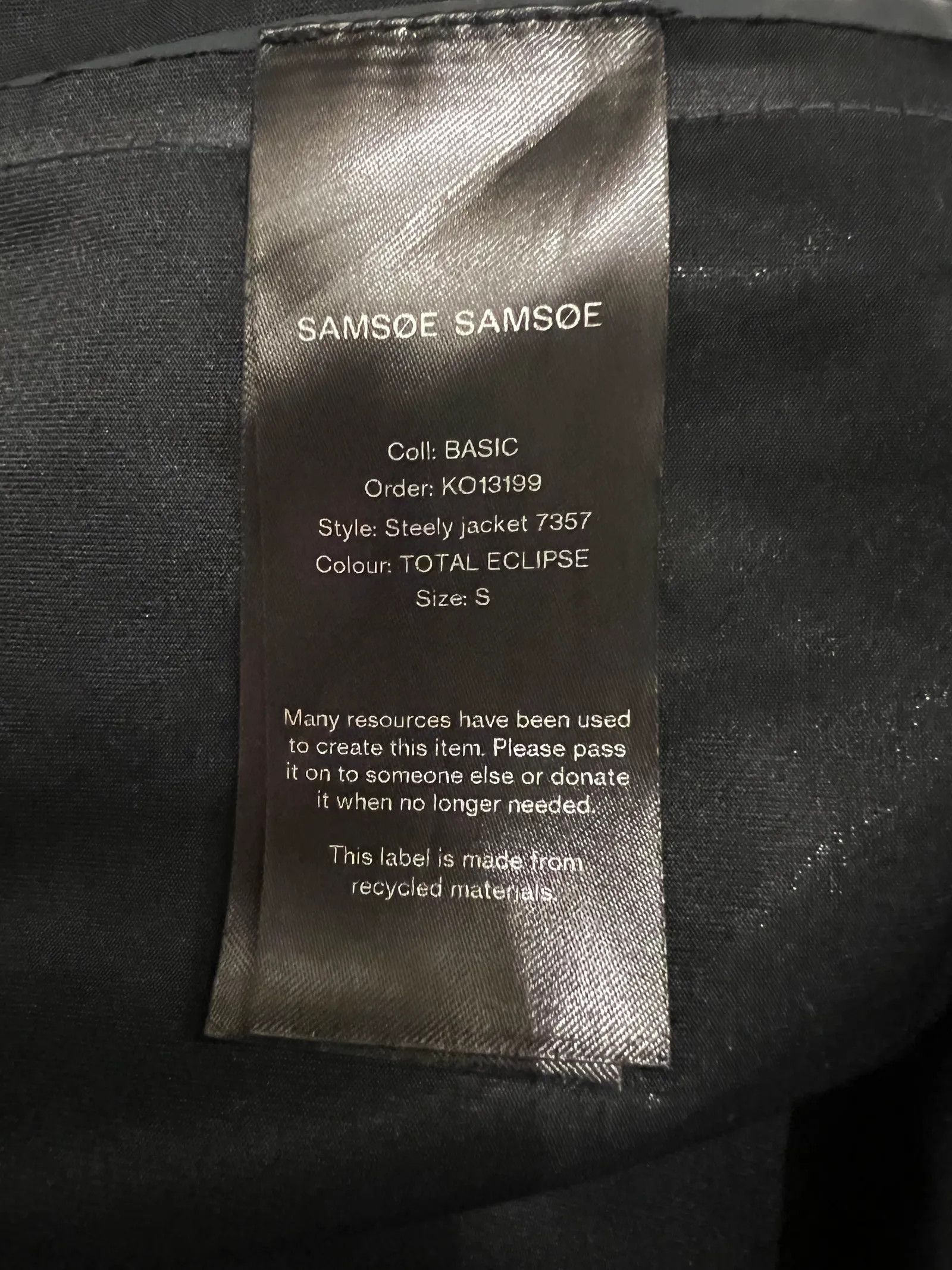 Samsoe Samsoe Samsøe Samsøe Steely Jacket Rain Coat Size US S / EU 44-46 / 1 - 4 Thumbnail
