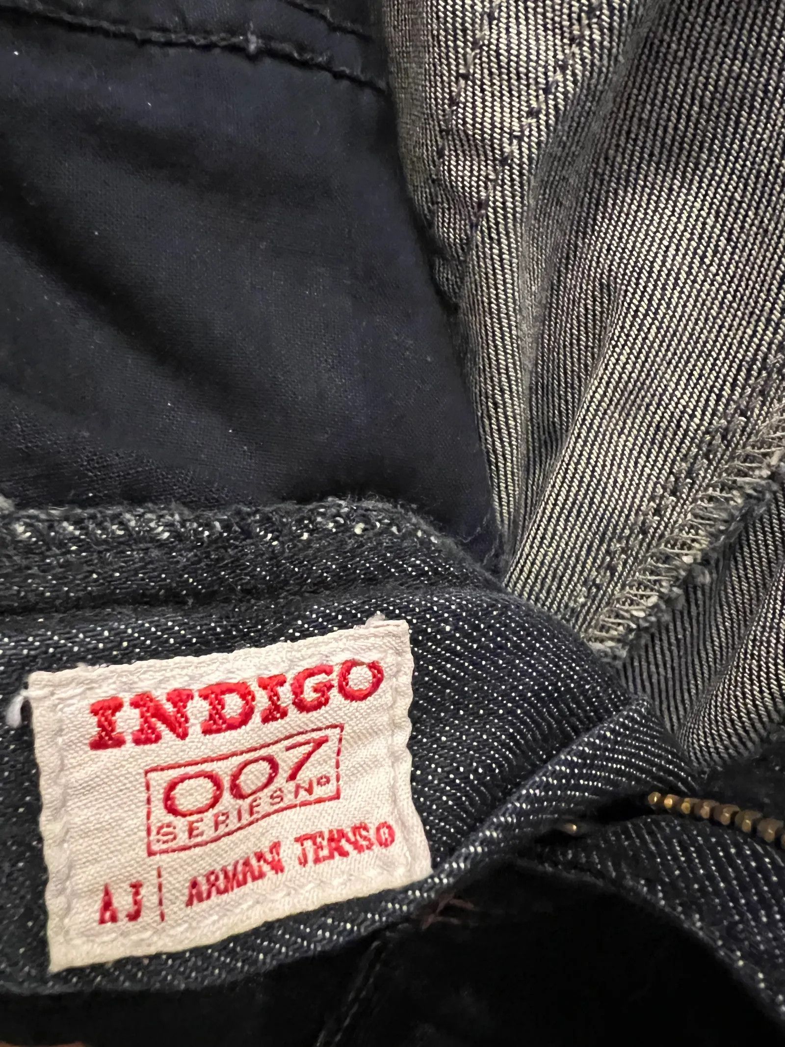 Armani Armani jeans Indigo 007 Jeans Size 30" / US 8 / IT 44 - 2 Thumbnail
