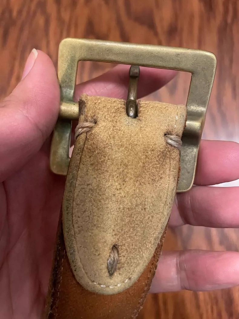 Visvim Visvim Limited Edition Belt in Light Mud Color Size ONE SIZE - 5 Thumbnail