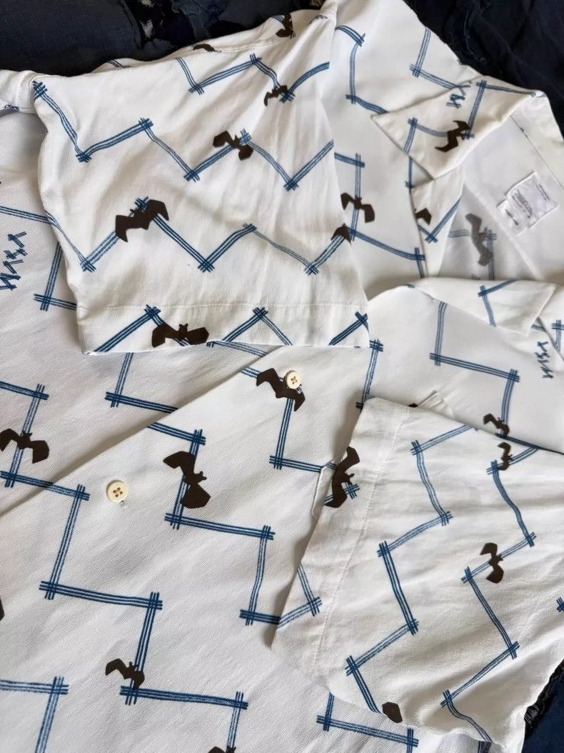 Visvim Visvim Copa Short Sleeve Bat Shirt Size US S / EU 44-46 / 1 - 6 Thumbnail