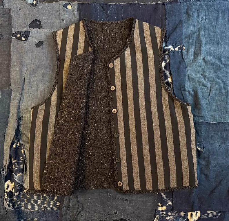 Visvim VISVIM Knit Vest Double-Sided Black Color Size US M / EU 48-50 / 2 - 5 Thumbnail