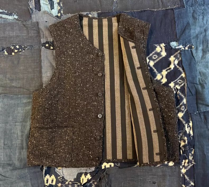 Visvim VISVIM Knit Vest Double-Sided Black Color Size US M / EU 48-50 / 2 - 2 Thumbnail