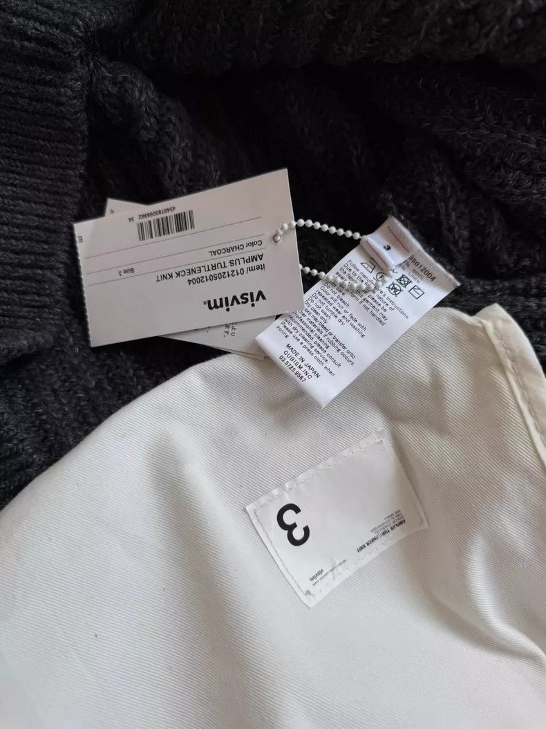 Visvim Visvim Amplus Turtleneck Knit Sweater Size US M / EU 48-50 / 2 - 9 Thumbnail