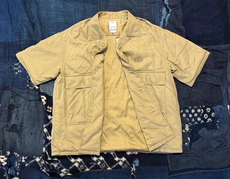 Visvim VISVIM Cornet Down Short Sleeve Shirt Size US M / EU 48-50 / 2 - 2 Thumbnail