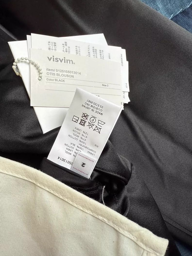Visvim VISVIM 25SS OTIS BLACK JACKET NEW Size US M / EU 48-50 / 2 - 9 Thumbnail