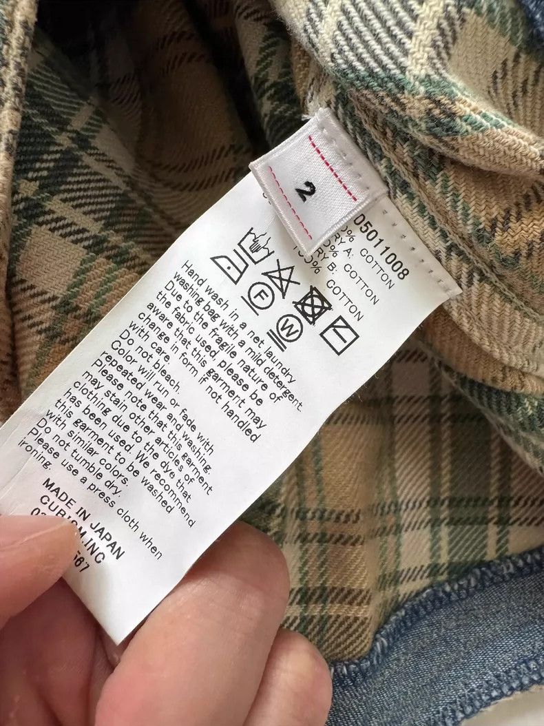 Visvim VISVIM Lumber Shirt Crash Beige Plaid Size US M / EU 48-50 / 2 - 4 Thumbnail