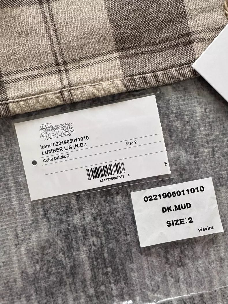 Visvim VISVIM ICT Lumber Shirt N.D. Mud Dye Size US M / EU 48-50 / 2 - 4 Thumbnail