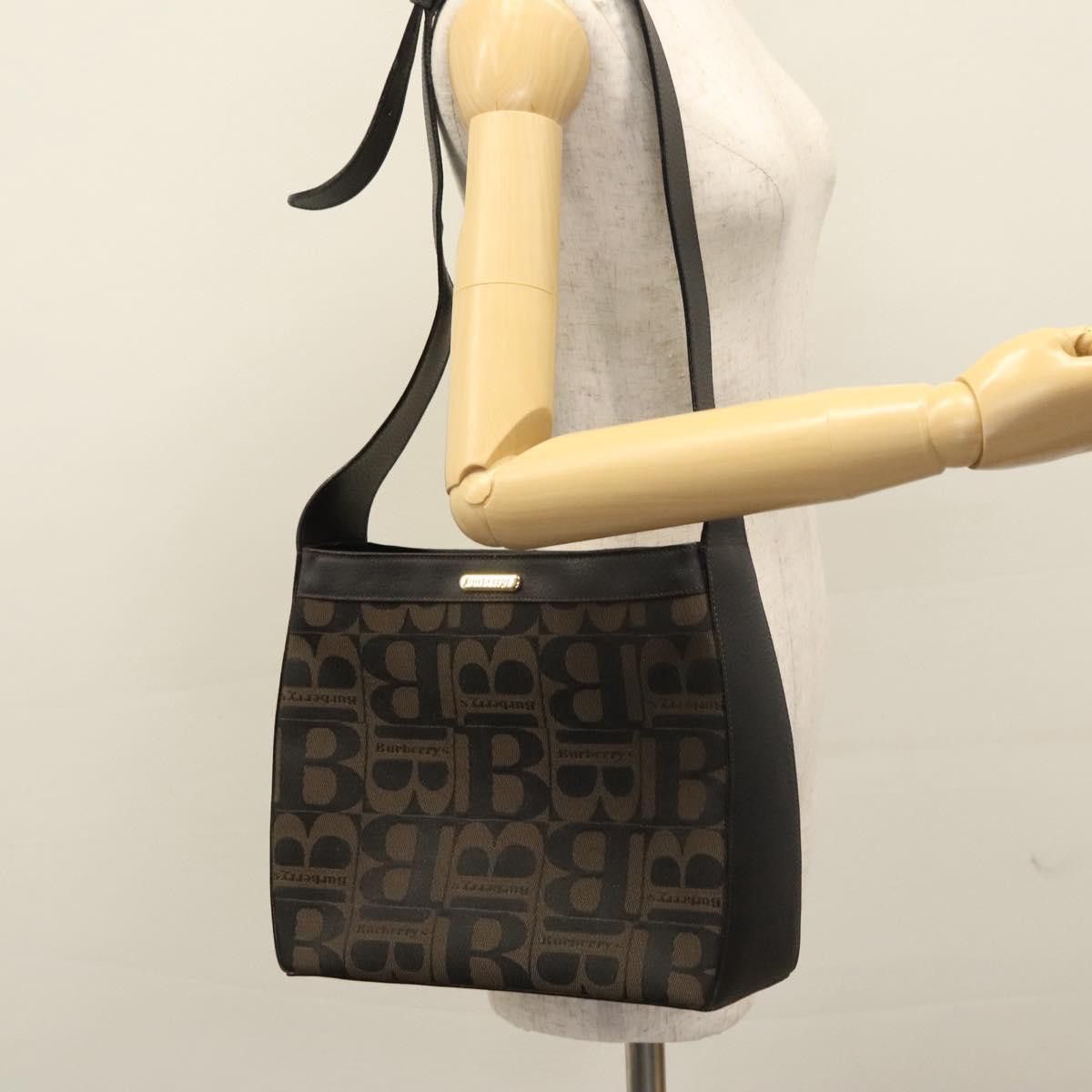 Burberry Brown Canvas Shoulder Bag (Pre-Owned) Size ONE SIZE - 16 Thumbnail
