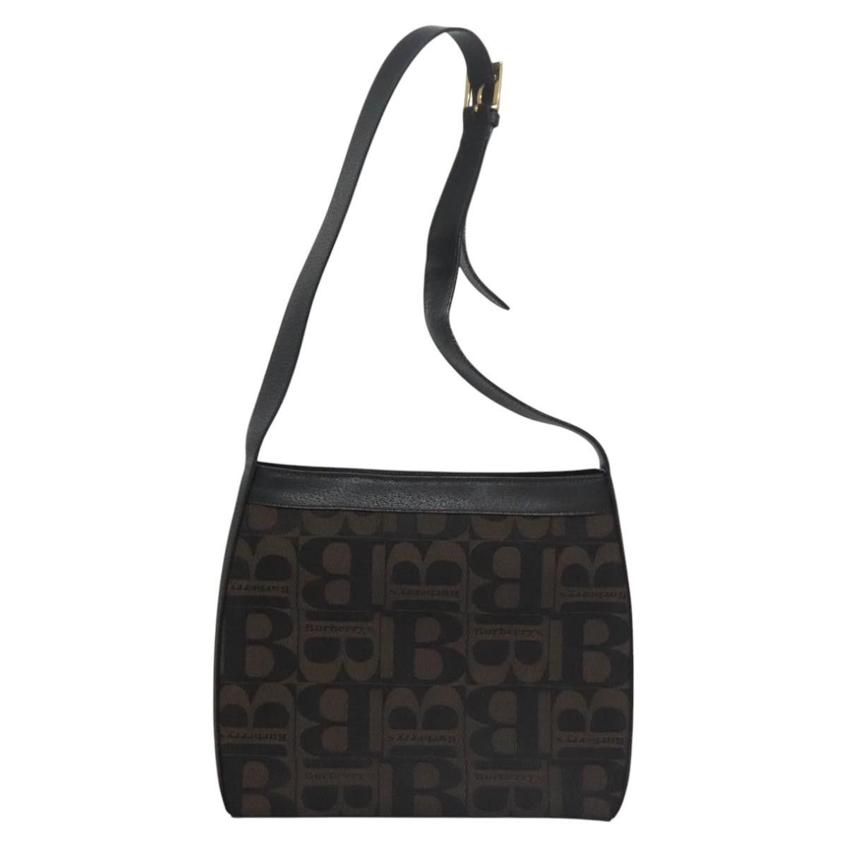 Burberry Brown Canvas Shoulder Bag (Pre-Owned) Size ONE SIZE - 2 Thumbnail