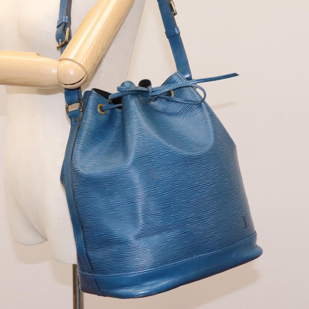 Louis Vuitton Noe Blue Leather Shoulder Bag (Pre-Owned) Size ONE SIZE - 17 Thumbnail