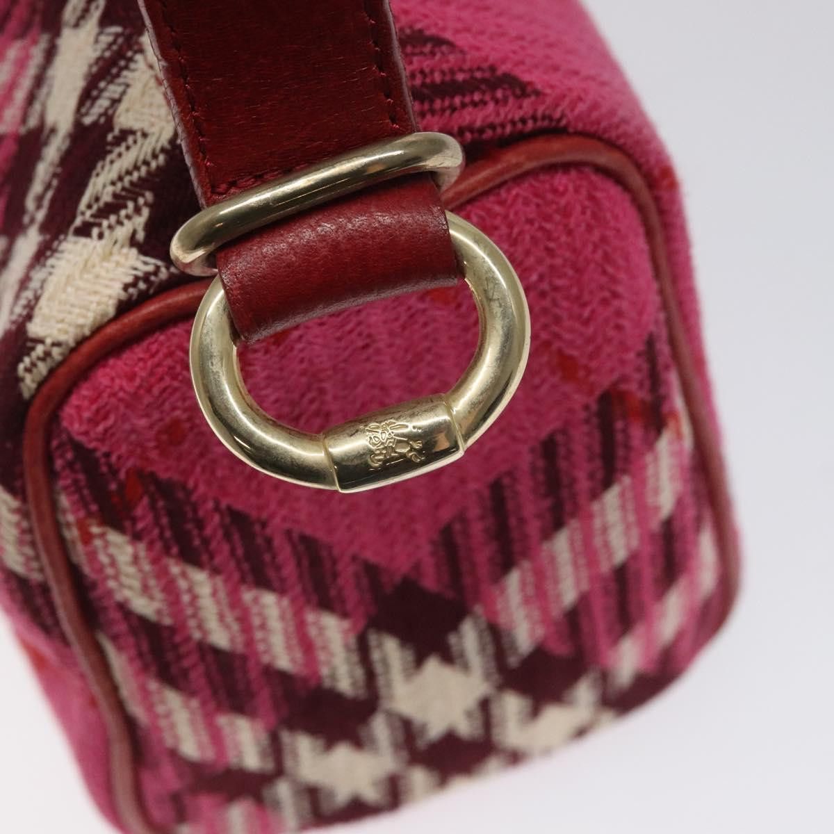 Burberry Nova Check Pink Canvas Handbag (Pre-Owned) Size ONE SIZE - 13 Thumbnail