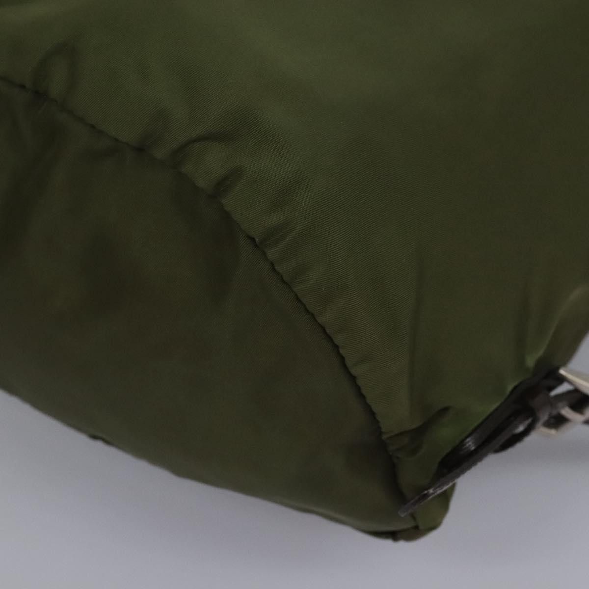 Prada Re-Nylon Khaki Synthetic Backpack Bag (Pre-Owned) Size ONE SIZE - 9 Thumbnail