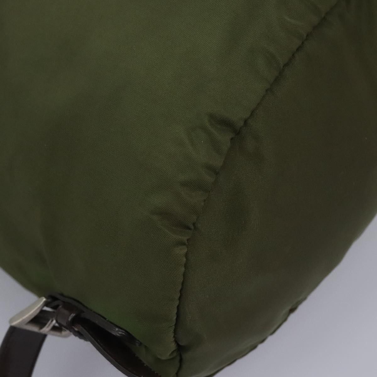 Prada Re-Nylon Khaki Synthetic Backpack Bag (Pre-Owned) Size ONE SIZE - 8 Thumbnail