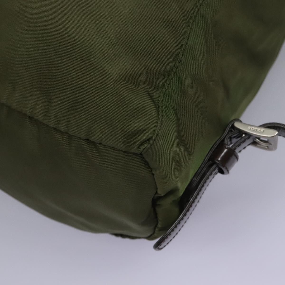 Prada Re-Nylon Khaki Synthetic Backpack Bag (Pre-Owned) Size ONE SIZE - 11 Thumbnail