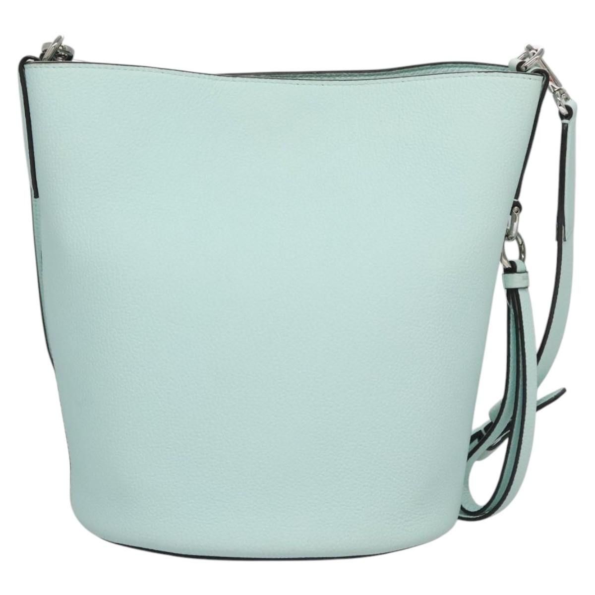 Salvatore Ferragamo Gancini Green Leather Shoulder Bag (Pre-Owned) Size ONE SIZE - 3 Thumbnail