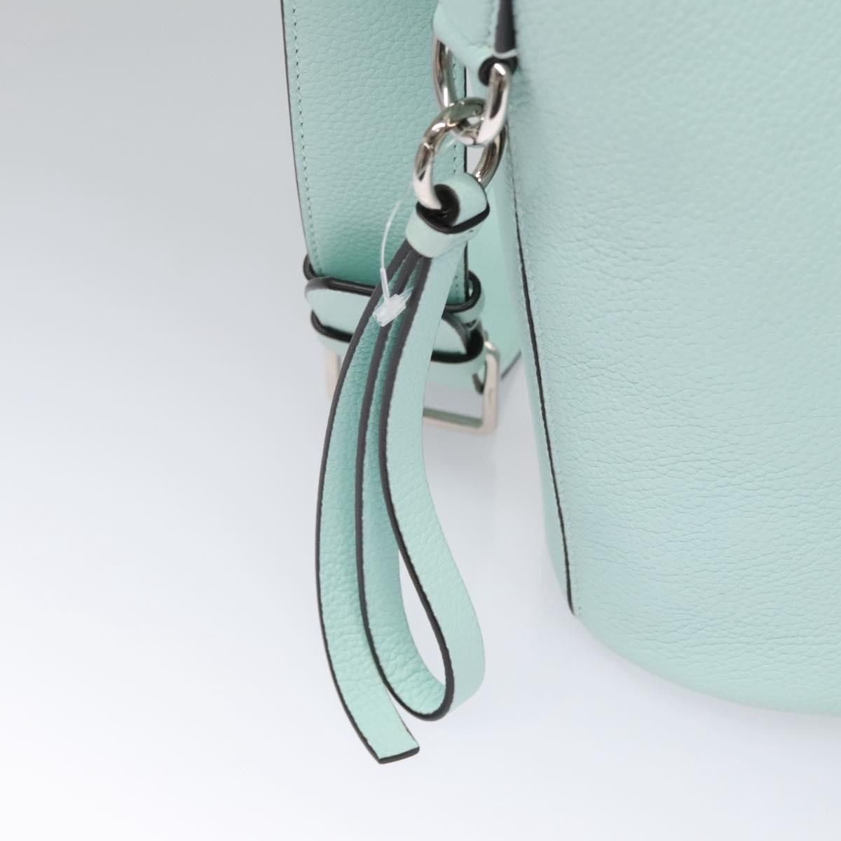 Salvatore Ferragamo Gancini Green Leather Shoulder Bag (Pre-Owned) Size ONE SIZE - 14 Thumbnail