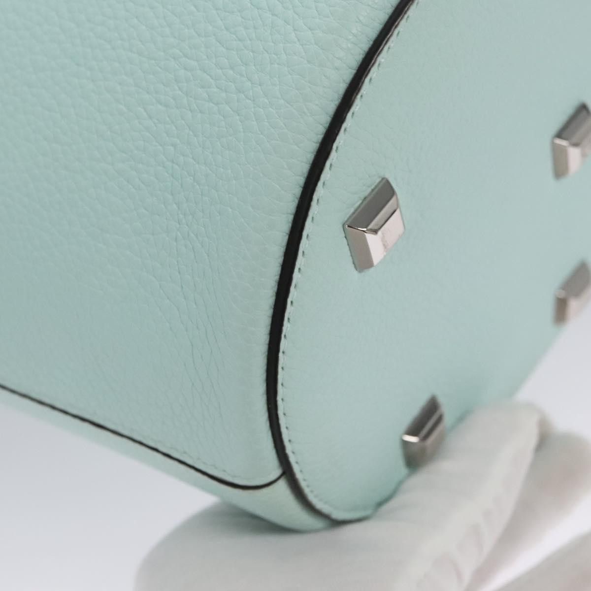 Salvatore Ferragamo Gancini Green Leather Shoulder Bag (Pre-Owned) Size ONE SIZE - 10 Thumbnail